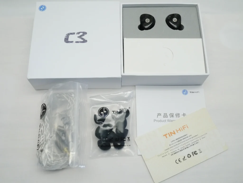 TINHIFI C3 同梱物